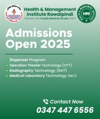 Admission Open for Paramedical Paramedics Staff