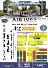 ICHS TOWN 1 Kanal Plot for sale, Islamabad Cooperative Housi