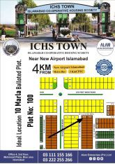 ICHS TOWn 10 Marla Plot for sale