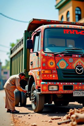 Mazda makanic truck