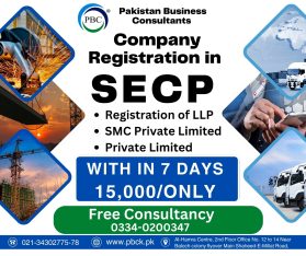 Registration of Company – SECP