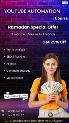 Youtube Automation ramadan special offer course