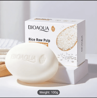 BIOAQUA RICE SOAP (100G)