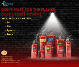 Fire Extinguisher in ISLAMABAD ADAMS FIRE TECH PVT LTD