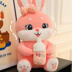 70cm Giant Baby Bunny Plush Toy – Soft & Cuddly Stuffed Anim