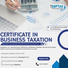 Certificate In Business taxation