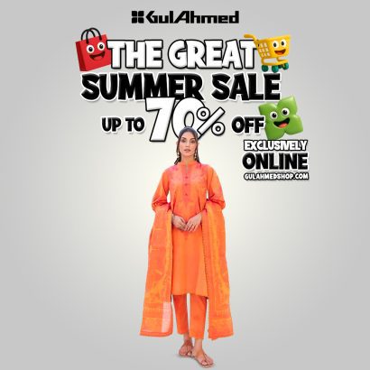 Gul Ahmed Ideas Great Summer Sale 2025 – Up to 70% Off
