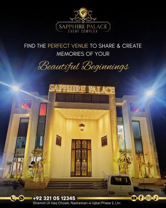 Weddings and Events Bookings are Open Now, Lahore