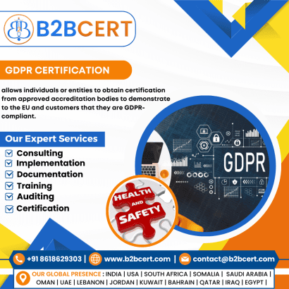 GDPR Certification in Miami – Stay Compliant with B2BCERT!