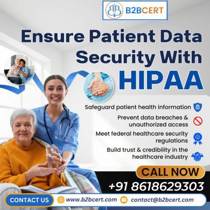 Get HIPAA Certified in the USA with B2BCERT Today!