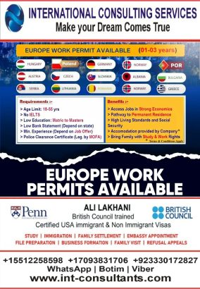 apply for europe visa in karachi