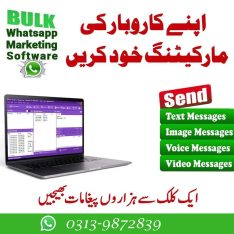 I will Provide you complete Whatsapp Marketing Software