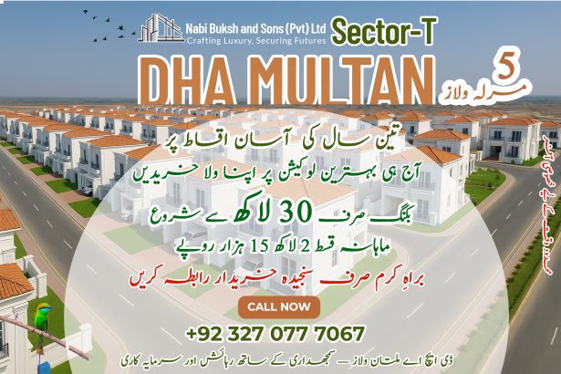 5 Marla Double-Storey Smart Villa – DHA Multan (Sector T)