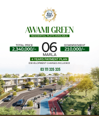 Awami Green Awami Green By Blue World City 4 & 6 Marla plot