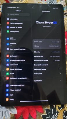 Redmi Pad 6gb 128gb For Sale