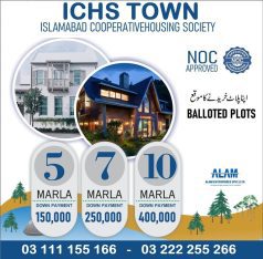 ichs town 4 marla commercial plot for sale plot no 365 G Blo