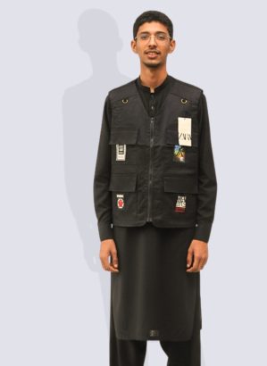 Black 4 Pocket men’s Vest Price In Pakistan