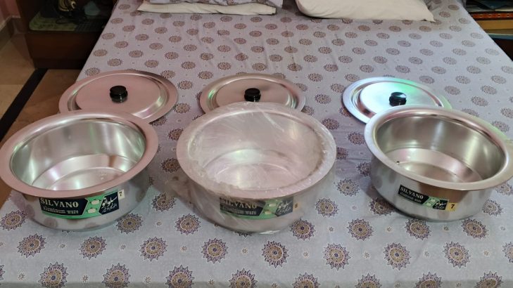 Original Aluminium Cooking Pot ( Vessel )