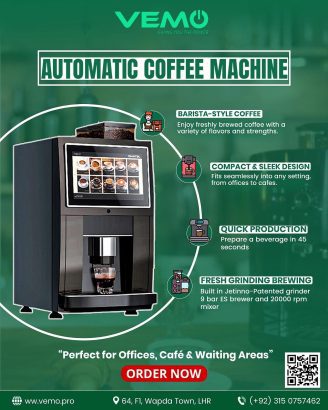 VEMO Coffee Machine for Home & Office — fresh coffee anytime